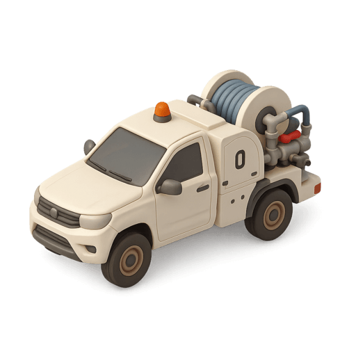 Camion hydrocureur